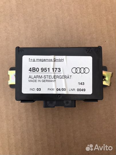 Блок сигнализатора движения Audi A4 V6, 4BO951173