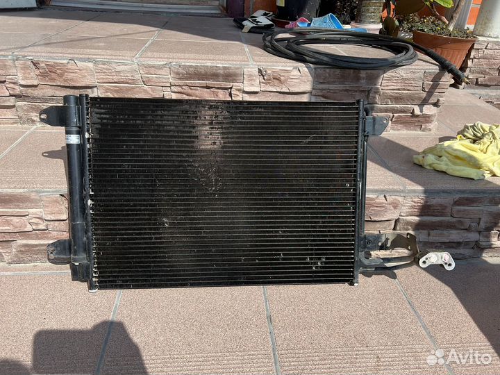 Радиатор кондиционера skoda octavia a5