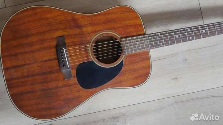 Дредноут из коа Aria W30K, made in Japan