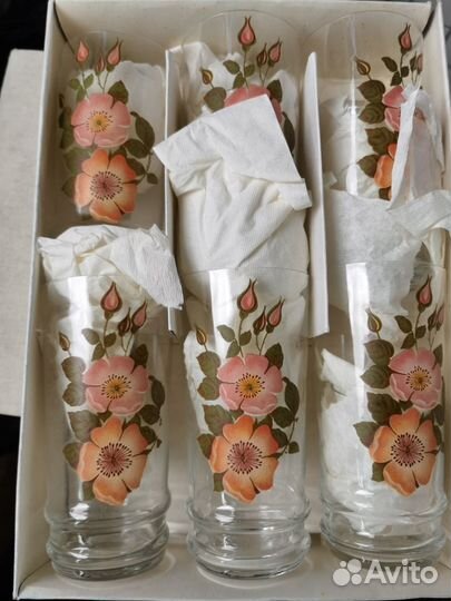 Хрустальные стаканы гусь хрустальный