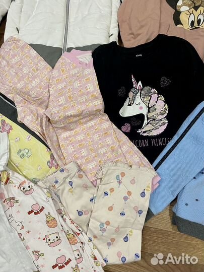 Детские вещи пакетом для девочек 6-8 лет