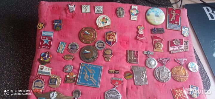 Значки СССР спортивные