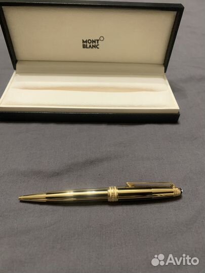 Ручка Montblanc Meisterstück Solitaire Gold &Black