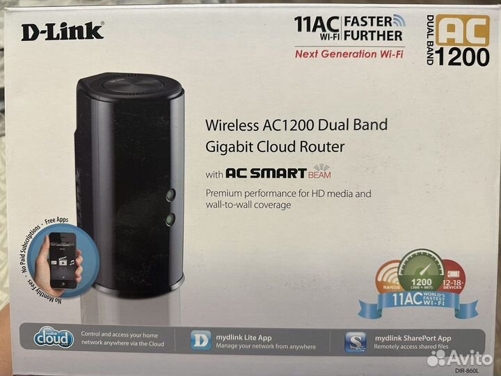 Роутер D-link DIR-860L