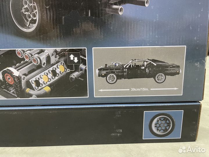 Конструктор Fast The Furious Форсаж 1077pcs