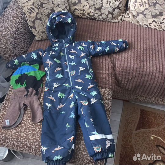 Комбинезон зимний для мальчика 98