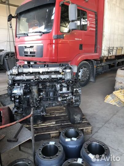 Ремонт двигателей MAN, scania, volvo, mersedes