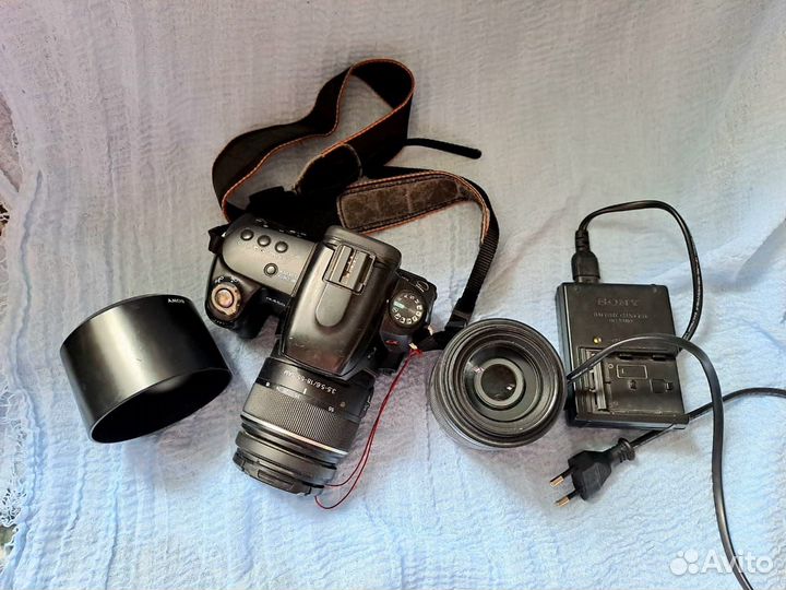 Зеркальный фотоаппарат sony