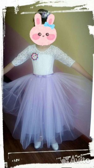 Платье нарядное, р.134