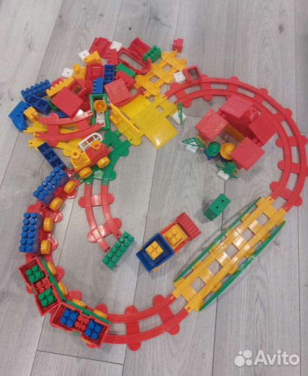 Железная дорога bauer 149 деталей