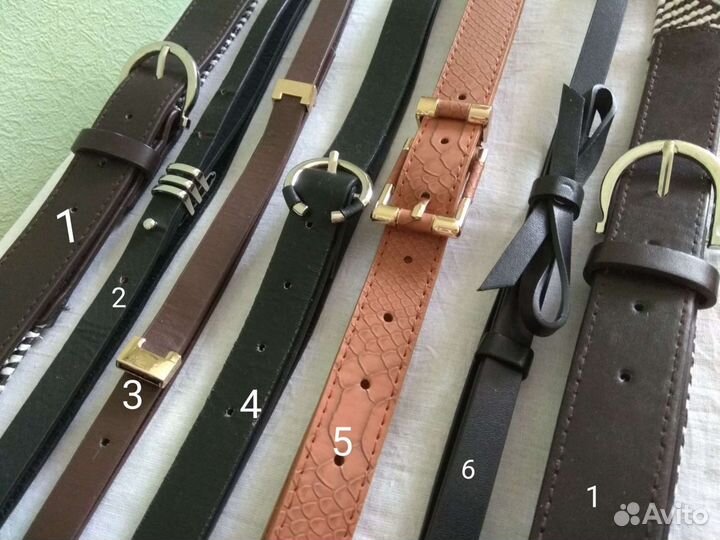 Ремни женские(новые)