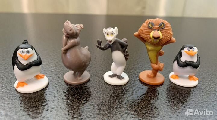 Фигурки Три кота, Мимимишки, Маша и Медведь, Фикси