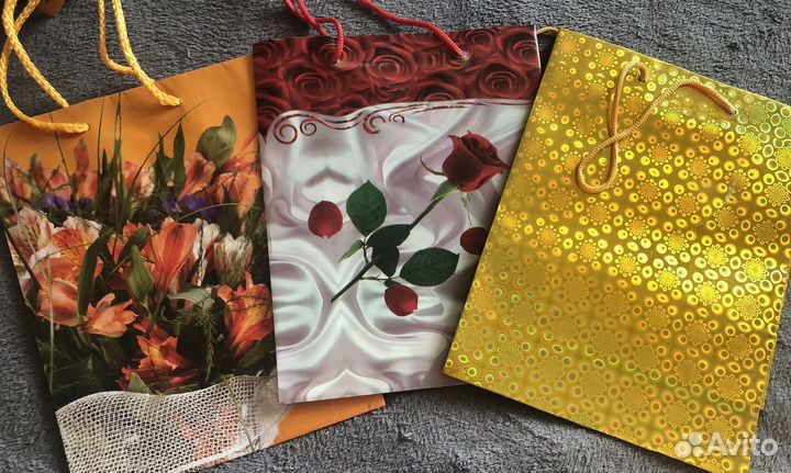 Подарочные пакеты
