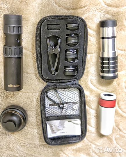 Набор объективов (линзы) для телефона