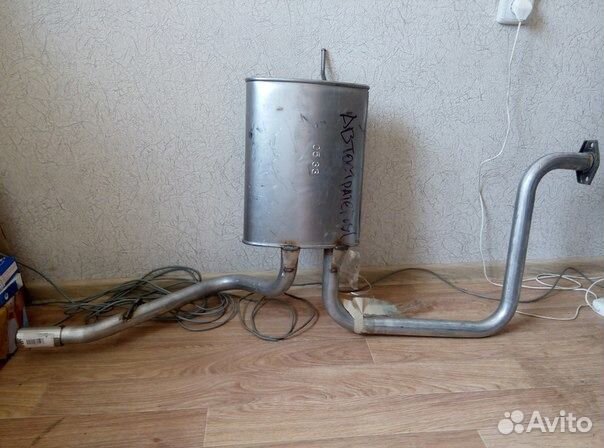 Глушитель (задняя часть) Daewoo Matiz