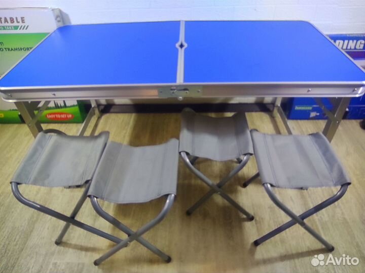 Столик складной туристический 120*60 см