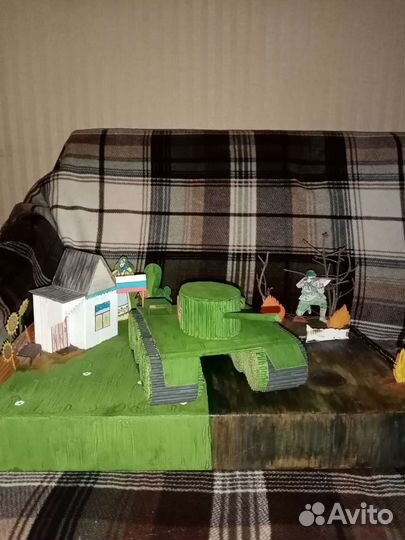 Патриотические поделки. Танк. Пасха