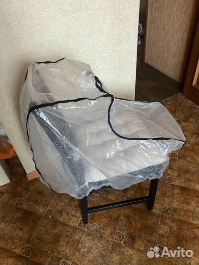 Чехол от дождя и снега на большую коляску