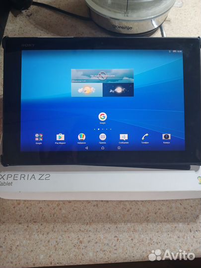 Планшет sony xperia tablet z2