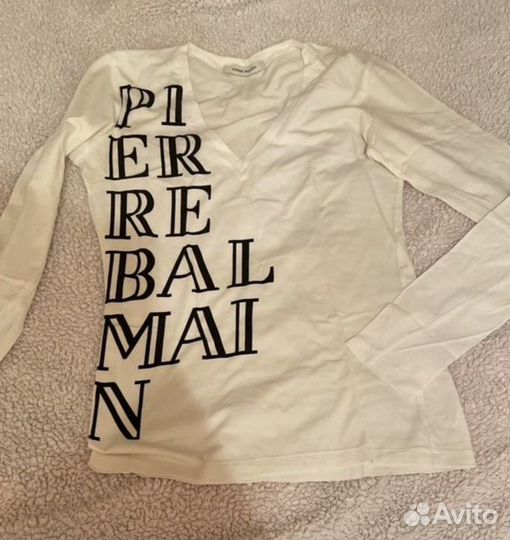 Лонгслив Pierre Balmain винтаж y2k