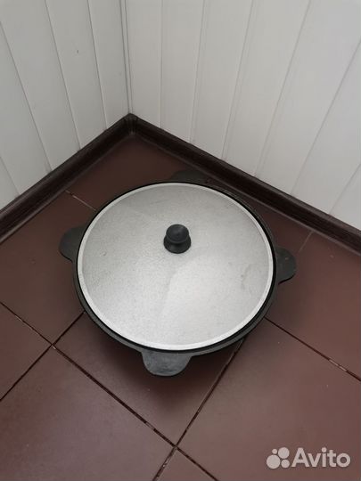 Казан чугунный узбекский 10 литров