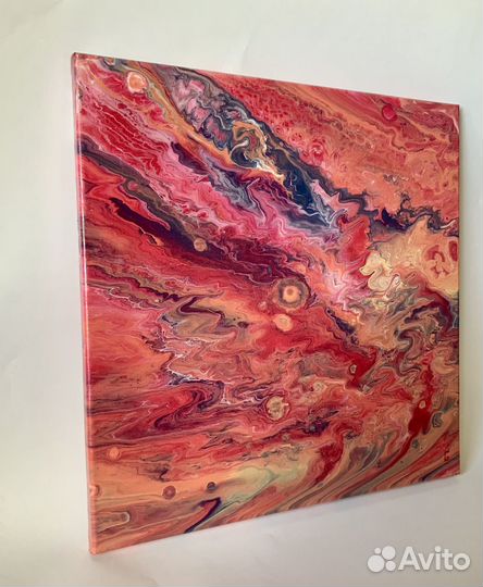 Карина интерьерная флюид арт 40х40см