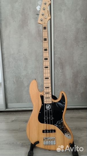 Бас гитара Harley Benton JB-75MN NA Vintage Series