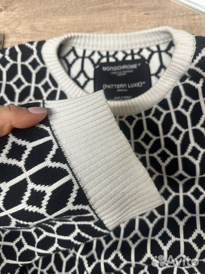 Monochrome свитер Pattern Luxe