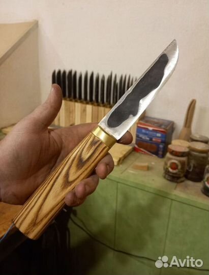 Нож якутский ручной работы