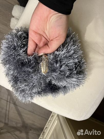 Повязка на голову теплая