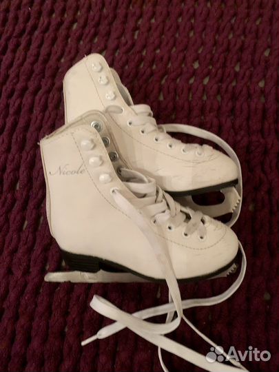 Коньки детские фигурные 28