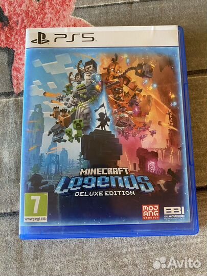 Диски на ps5 minecraft legens delux edition
