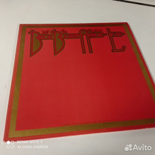 Beck bogert & appice live 2LP,japan