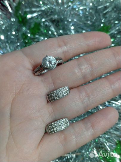 Серьги и кольцо