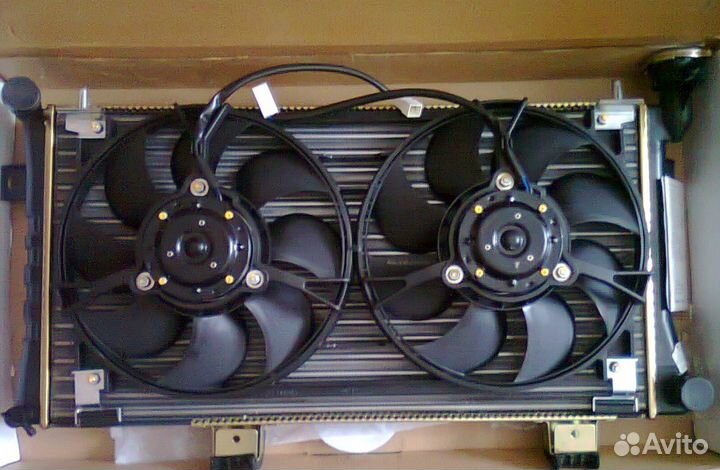 Вентилятор охлаждения радиатора нива, нива шевроле