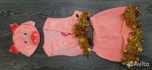 Новогодний костюм поросенка