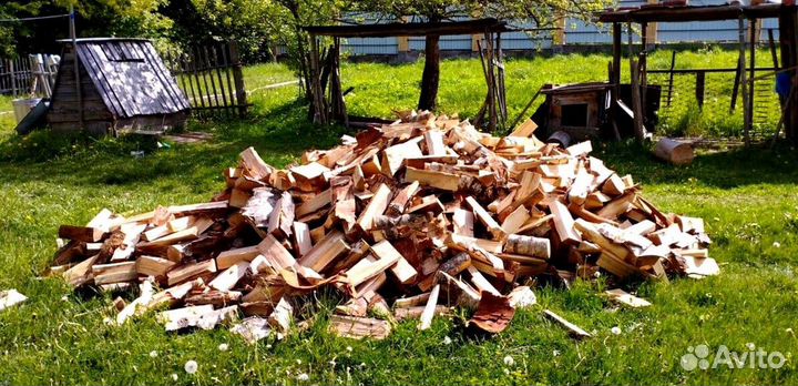 Дрова колотые Осиновые любого объема