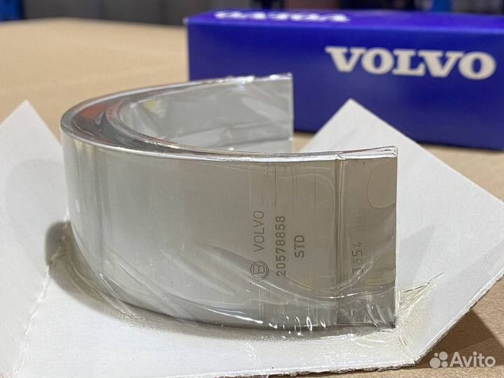 Вкладыши коренные грузовиков Вольво двигатель D16