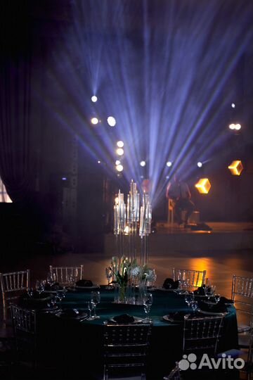 Световое оборудование на свадьбу, корпоратив, вече