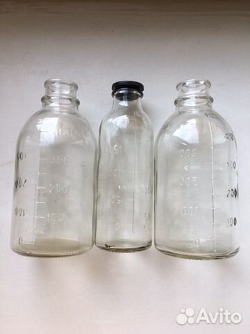 Бутыли мерные медицинские