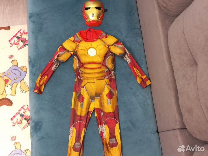 Костюм железный человек 104-122 на прокат