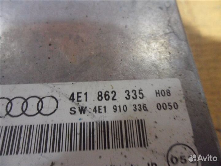 Блок управления телефоном 4E1862335 Audi A6 4F2