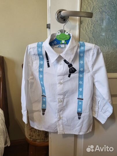 Рубашка для мальчика 92