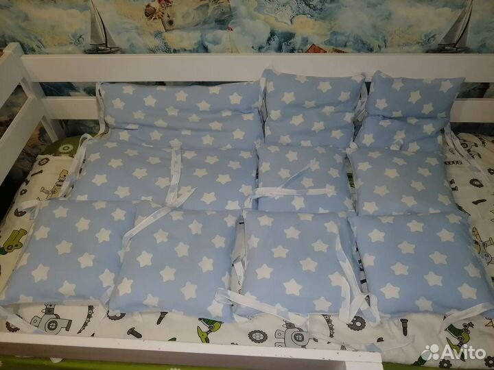 Бортики в детскую кроватку