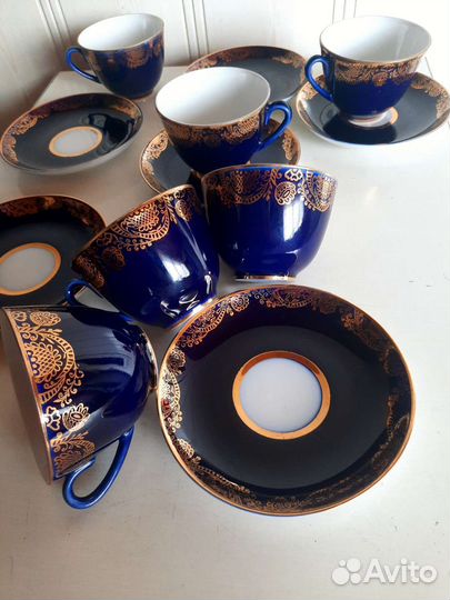 Чайные пары кобальт