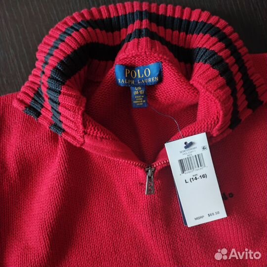 Polo ralph lauren свитер 160