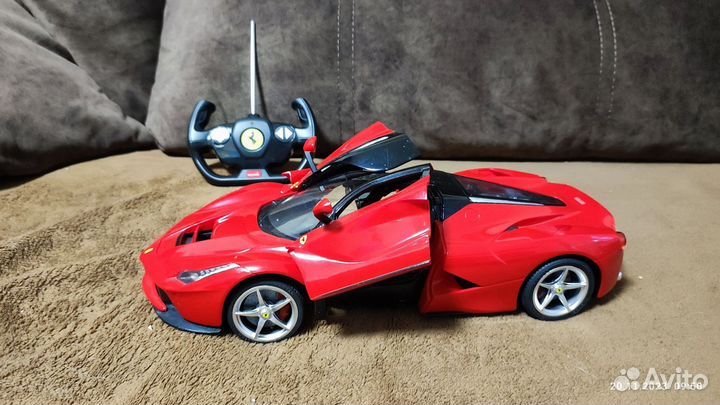 Машинка на р/у Rastar Ferrari, 1:14 красная