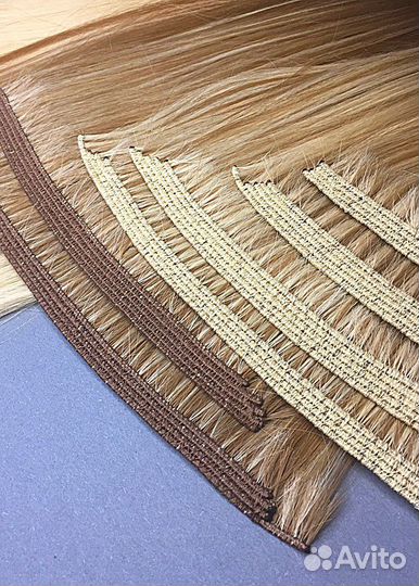 Плетение тресса для наращивания волос