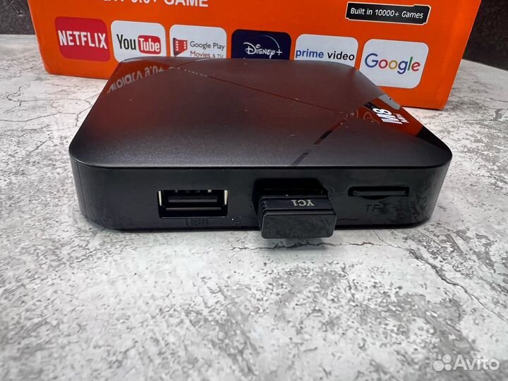 Смарт тв приставка + игры