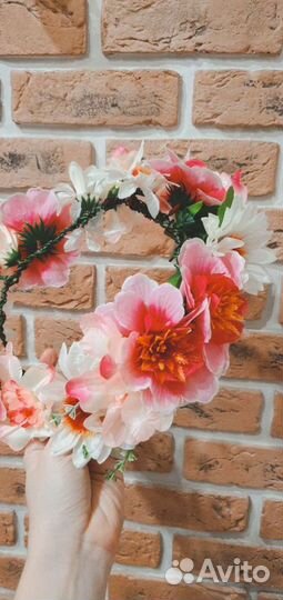 Венок на голову, ободок